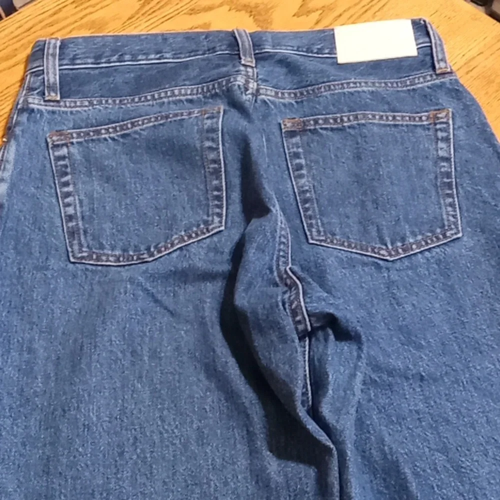 EVERLANE 26 TALL  Women Jeans DENIM Pants BLUE New Casual Work FADED - Picture 7 of 8